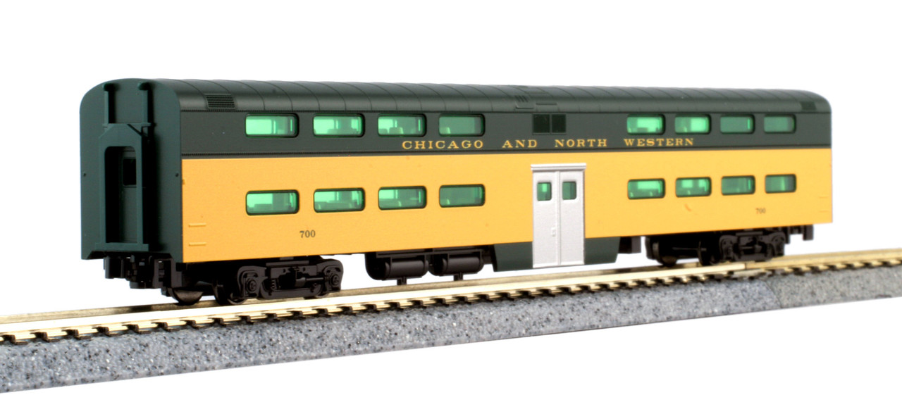 Kato N 106-0046 DCC Ready Chicago & North Western '400' Classic Train  Starter Set