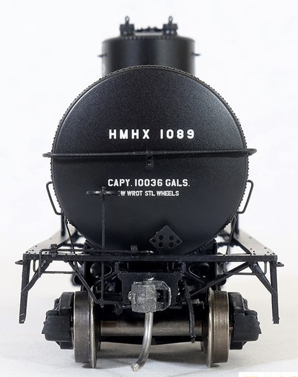 Tangent Scale Models HO 19069-03 General American 1917-design 10,000 Gallon  Insulated Tank Car 'Tank Car Corp of America Black Lease 1963+' HMHX #1084