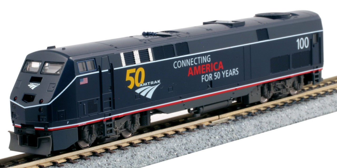 HOゲージ Amtrak ラウンジカー (KATO35-6063) Kato 35-6063 HO Amtrak Superliner I Phase IVb Lounge Car