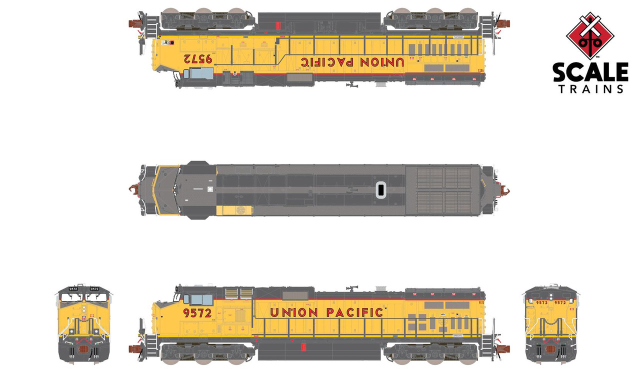 ScaleTrains Rivet Counter N SXT38546 DCC Ready GE DASH 9