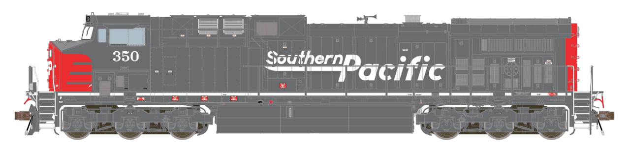 ScaleTrains SXT38485 GE AC4400CW, SP Southern Pacific/Speed