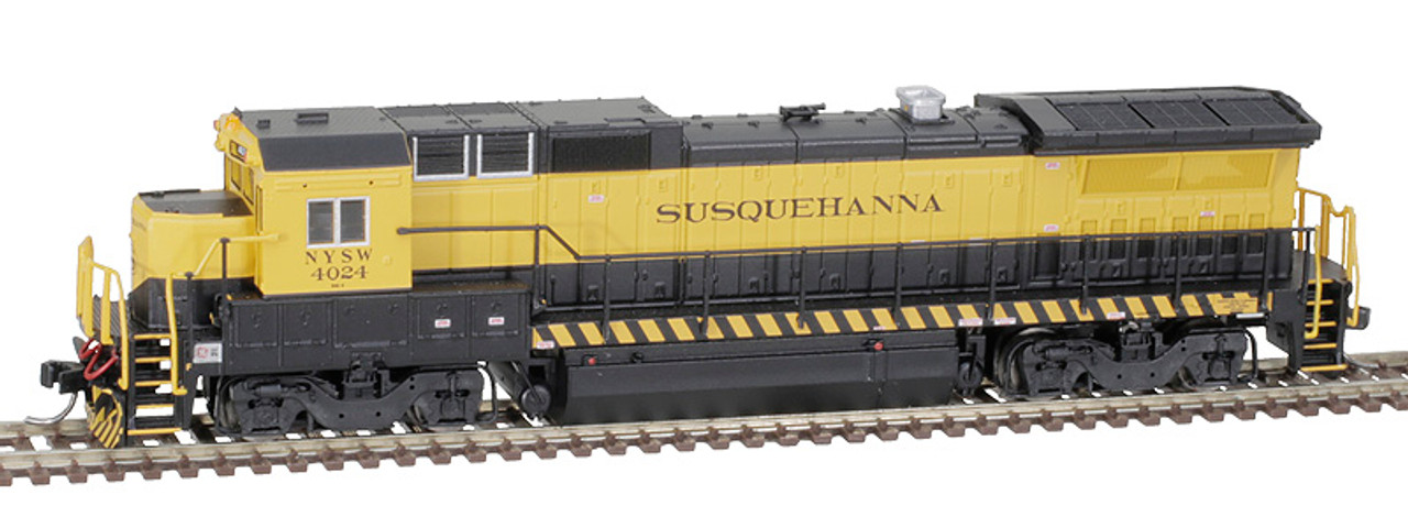 Atlas Master N 40005156 Gold Series GE Dash 8-40B Locomotive DCC/ESU  Loksound Equipped New York, Susquehanna & Western NYSW #4004