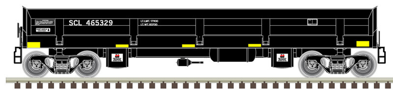 Atlas Master N 50006060 Difco Side-Dump Car Seaboard Coast Line