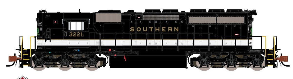 ScaleTrains Rivet Counter N SXT33810 DCC Ready EMD SD40-2