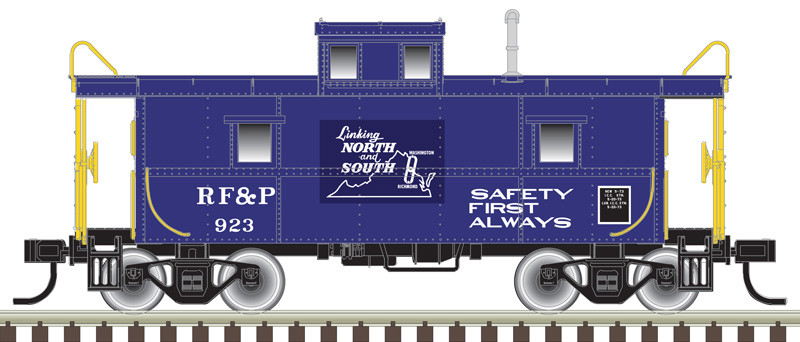 Atlas Trainman N 50006034 C&O-Style Steel Center-Cupola Caboose