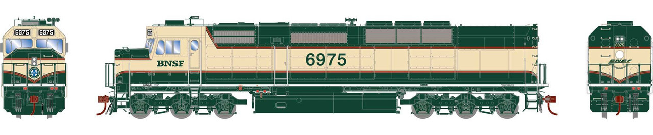 FNTC DCC 22-23　157 HO MP15AC Locomotive with DCC & Sound, GMTX #333 Model Train