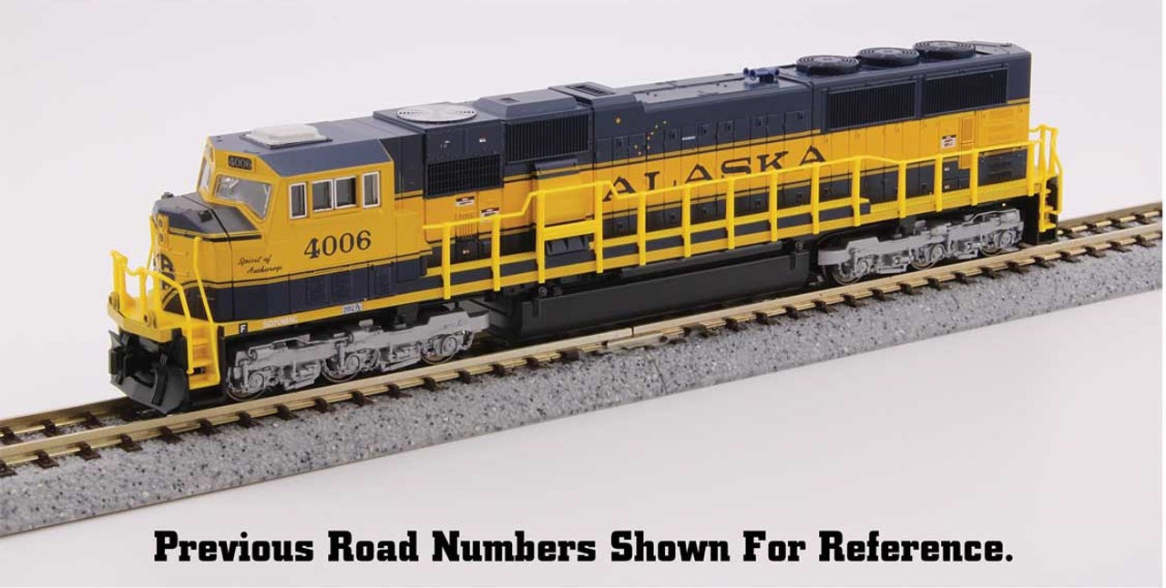 Kato N 176-6411 DCC Ready EMD SD70MAC Locomotive w/Nose