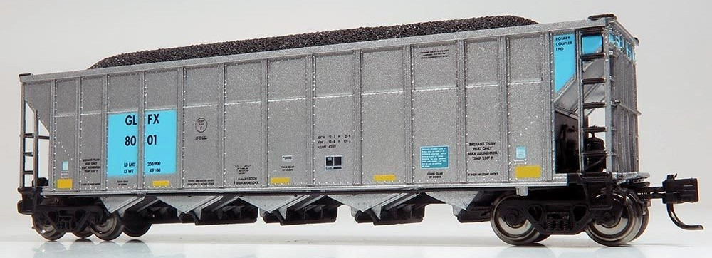 Rapido Trains Inc N 538016 AutoFlood III RD Coal Hopper GGPX Pack #2