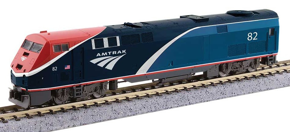 Kato N 176-6040 DCC Ready GE P42 Genesis Locomotive Amtrak 'Phase