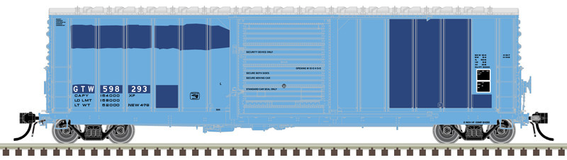 Atlas Master HO 20007547 CNCF 5000 50' Boxcar Grand Trunk Western