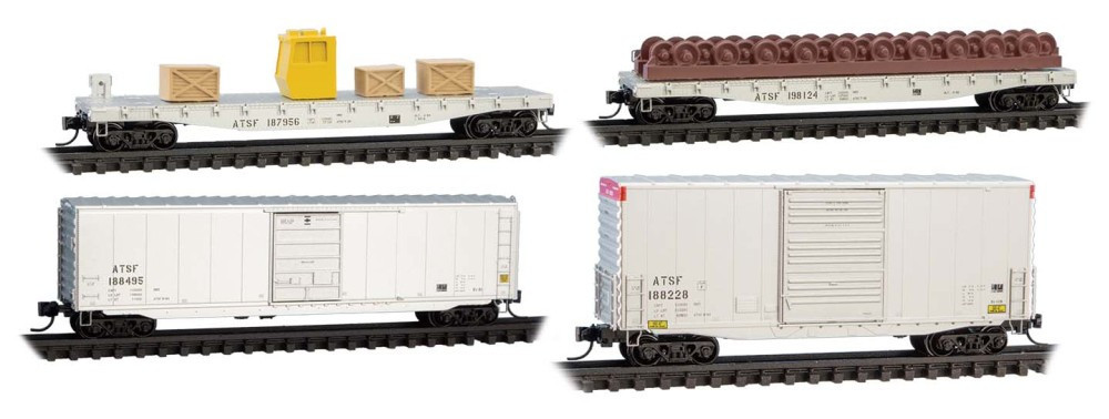 Micro Trains Line N 983 02 281 Atchison Topeka & Santa Fe MOW ATSF