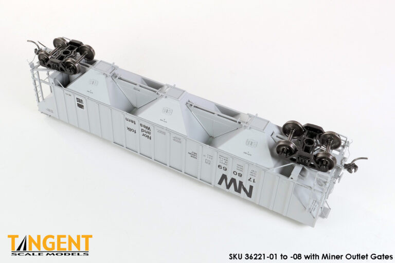 Tangent Scale Models HO 36221-07 NW Roanoke Shops 4750CuFt Covered