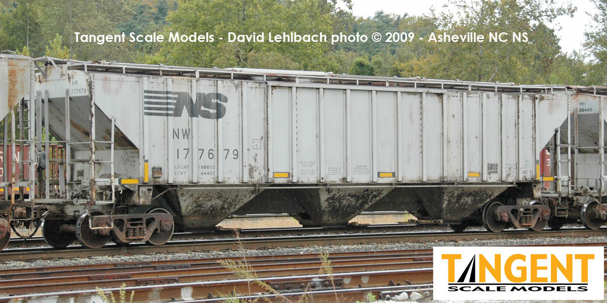 Tangent Scale Models HO 36223-12 NW Roanoke Shops 4750CuFt Covered