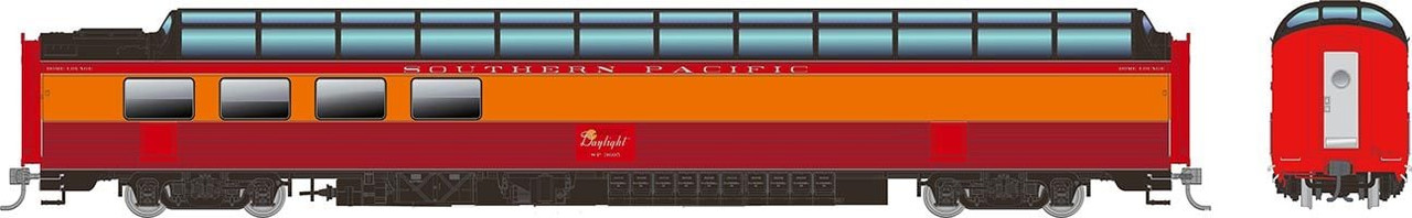 Rapido Trains Inc HO 175003 Southern Pacific Dome-Lounge w