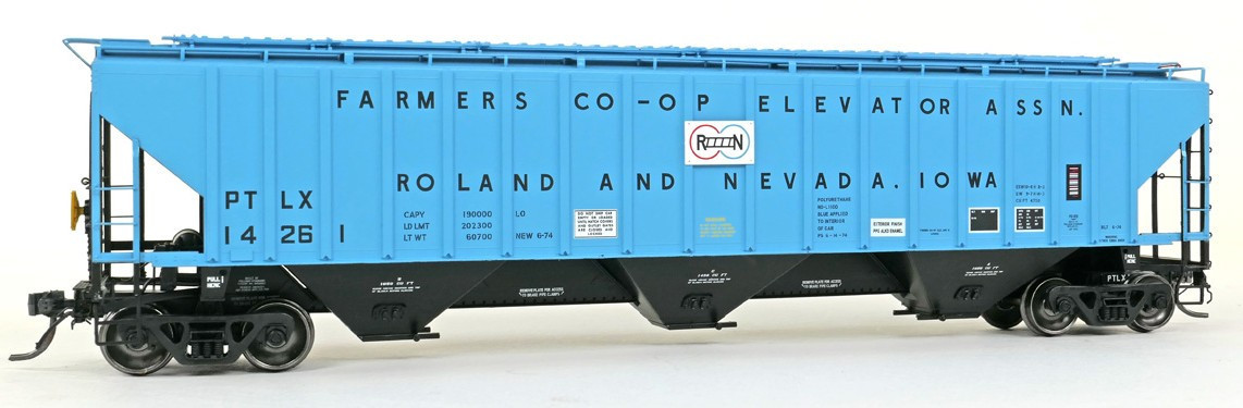 Tangent Scale Models HO 20078-02 PS4750 Covered Hopper Pullman