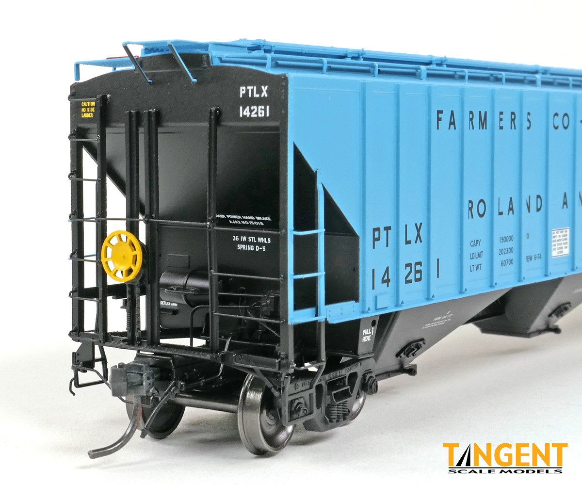 Tangent Scale Models HO 20078-02 PS4750 Covered Hopper Pullman