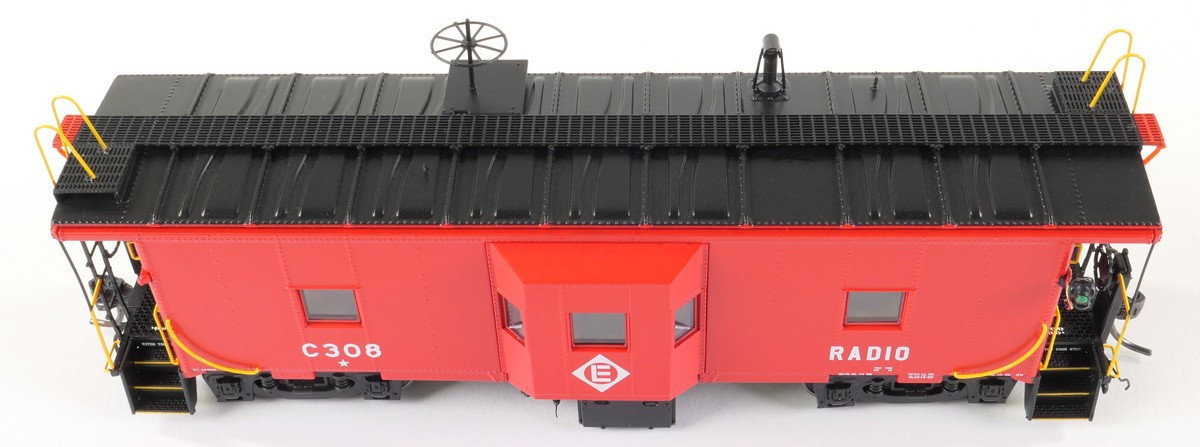 Tangent Scale Models HO 60711-05 Erie ICC Bay Window Caboose Erie