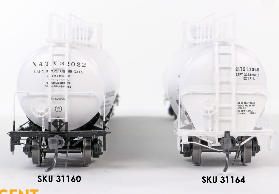 Tangent Scale Models HO 31160-02 NACC 1963 Design 33,000 Gallon