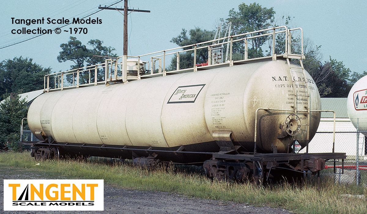 Tangent Scale Models HO 31160-02 NACC 1963 Design 33,000 Gallon