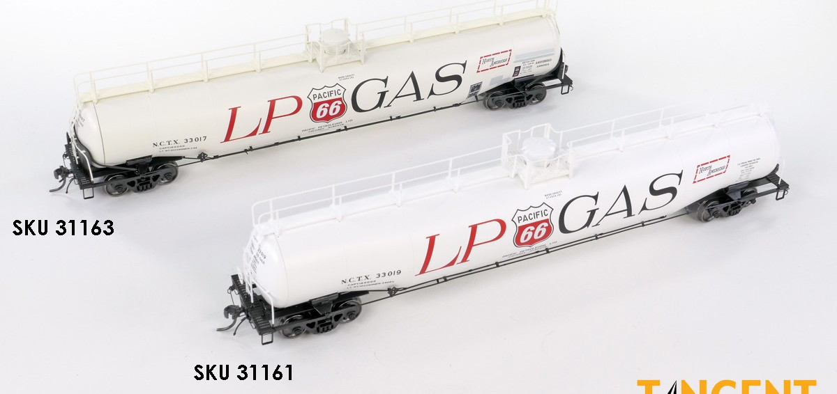 Tangent Scale Models HO 31161-02 NACC 1963 Design 33,000 Gallon