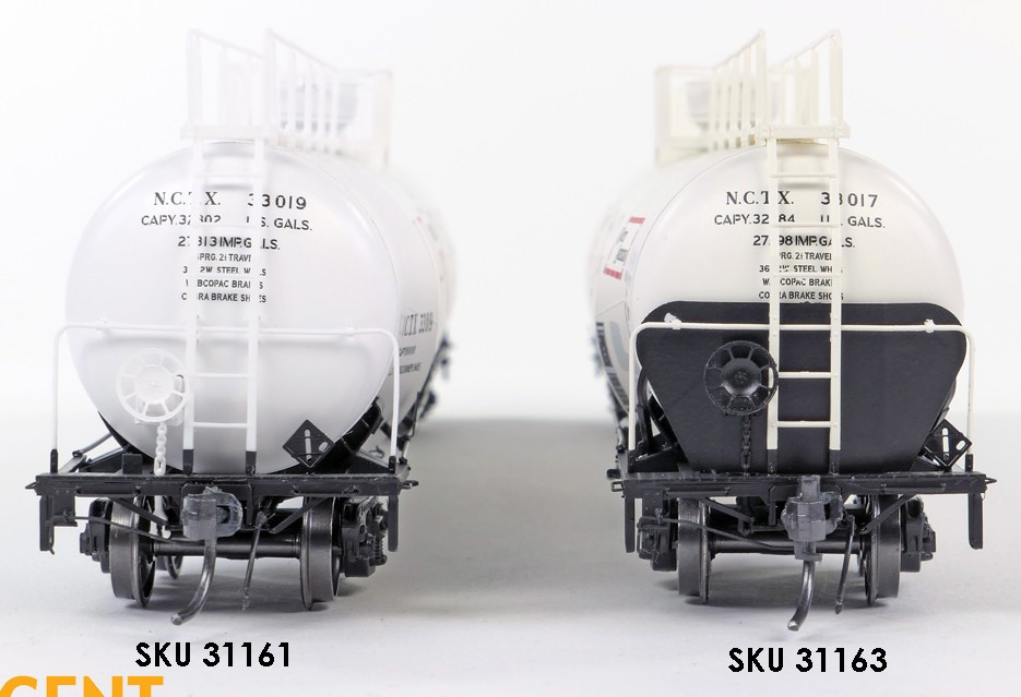 Tangent Scale Models HO 31163-01 NACC 1963 Design 33,000 Gallon
