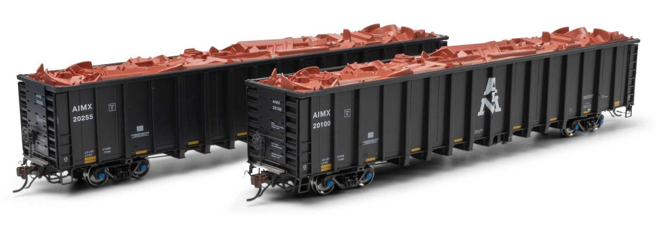 Athearn HOゲージ 貨物車両 4両セット Athearn Genesis HO ATHG78604 NSC 6000 Gondola with Load AIMX