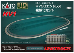 Kato HO Unitrack 3-105 HM1 R670mm Basic Track Oval with Power Pack SX