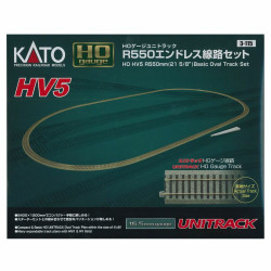 Kato HO Unitrack 3-105 HM1 R670mm Basic Track Oval with Power Pack SX