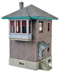 Walthers Cornerstone HO 933-2982 PRR Block & Interlocking Station/Tower - Kit
