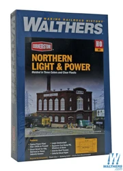 Walthers Cornerstone HO 933-3021 Northern Light & Power Powerhouse - Kit