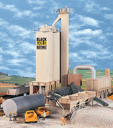 Walthers Cornerstone HO 933-3085, Black Gold Asphalt (Hot Mix Plant) - Kit