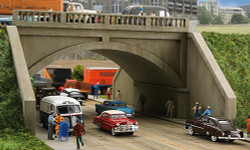 Walthers Cornerstone HO 933-3196 Arched Road Bridge - Kit
