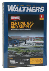 Walthers Cornerstone N 933-3213 Central Gas and Supply - Kit