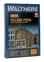 Walthers Cornerstone HO 933-3469 Village Pizza - Kit