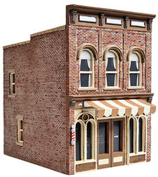 Walthers Cornerstone HO 933-3471 Vic's Barber Shop - Kit