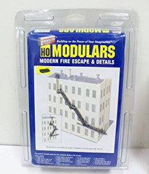 Walthers Modulars HO 933-3736, Modern Fire Escape - Kit