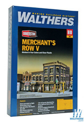 Walthers Cornerstone HO 933-4041 Merchants Row V - Kit