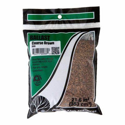 Woodland Scenics B86 Coarse Ballast Bag - Brown