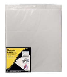 Woodland Scenics C1176 1/4" Modeling Sheets - 2 per package