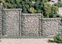Woodland Scenics HO C1261 Retaining Wall Random Stone