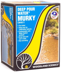 Woodland Scenics CW4511 Deep Water Pour - Murky