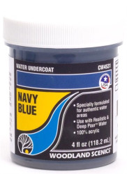 Woodland Scenics CW4531 Water Undercoat - Navy Blue