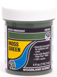 Woodland Scenics CW4533 Water Undercoat – Moss Green