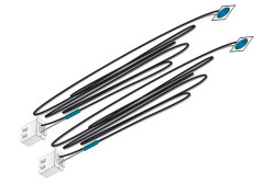 Woodland Scenics JP5738 Just Plug Lighting System - Blue LED Stick-On Lights - 2 per pack
