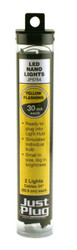 Woodland Scenics JP5754 Just Plug Lighting System LED Flashing Nano Lights - 2 per pack - Yellow