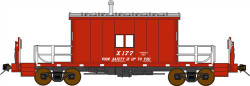Bluford Shops HO 34060 Steel Transfer Caboose Great Northern GN #X177