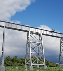 Walthers Cornerstone HO 933-4554 Steel Railroad Bridge Tower - Kit