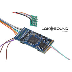 ESU DCC HO/O Decoder 58420 LokSound V5 8 Pin Plug NEM652 Blank Decoder