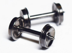 Tangent N 502 - 36 Inch Brass Precision Wheelsets for Micro-Trains .537 Axle Length - 12 Pack