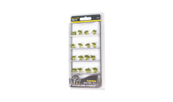 Woodland Scenics FS777 Peel N Place Tufts - Prairie Grass Medium Green 20 pcs
